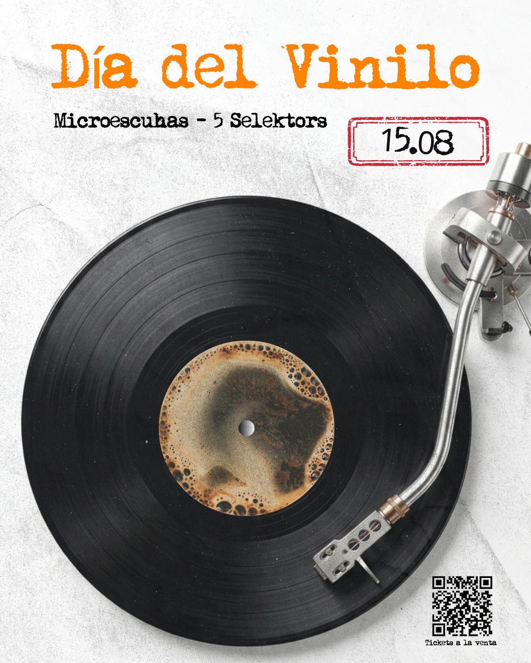 Día del Vinilo — Microescuchas con 5 selektores, a oscuras en Lado Oscuro