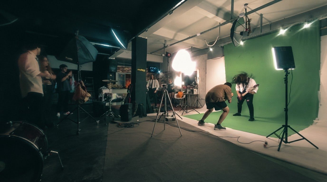 Rodaje de videoclip en Molleja