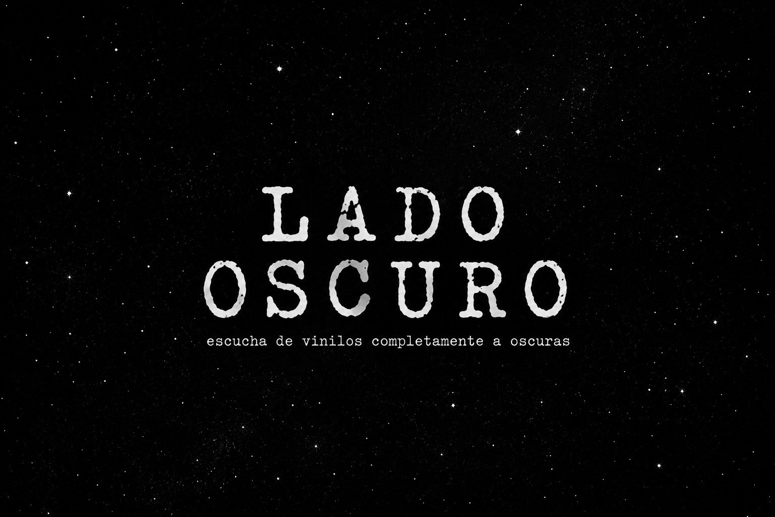 Lado Oscuro — escucha de vinilos completamente a oscuras
