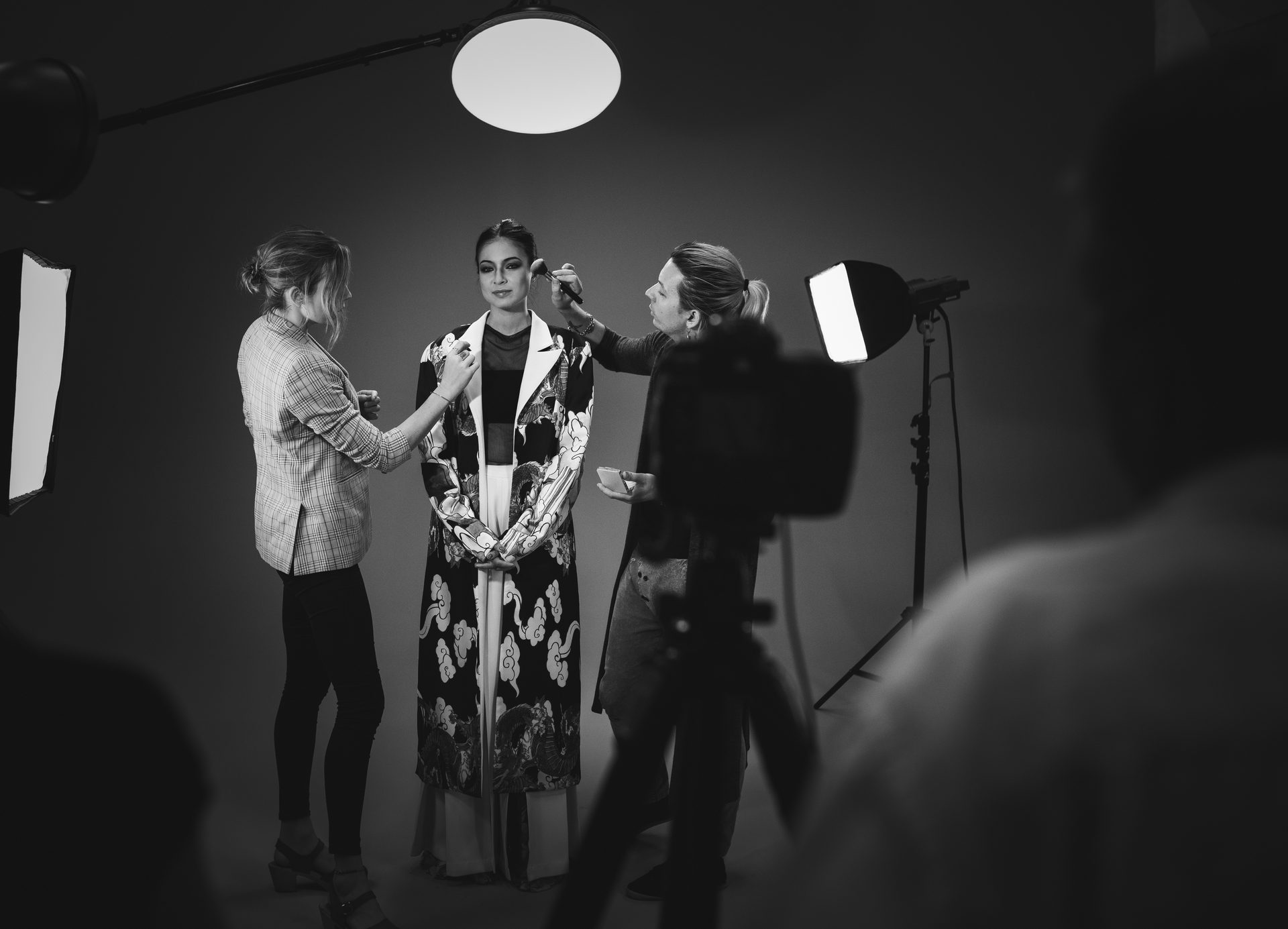 Detrás de escena, producción de moda
