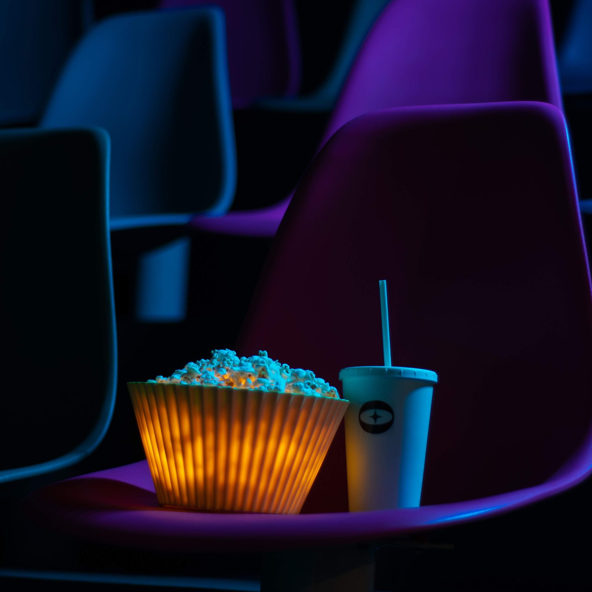 Producción de producto Molleja, sala de cine